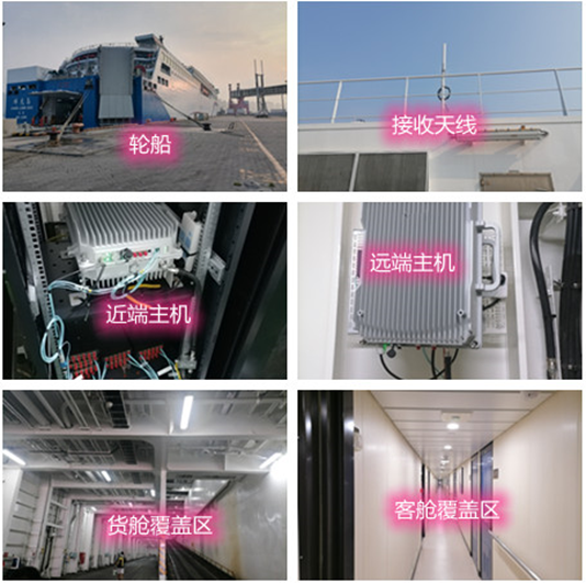  长岛海上游轮轮船渔船覆盖案例